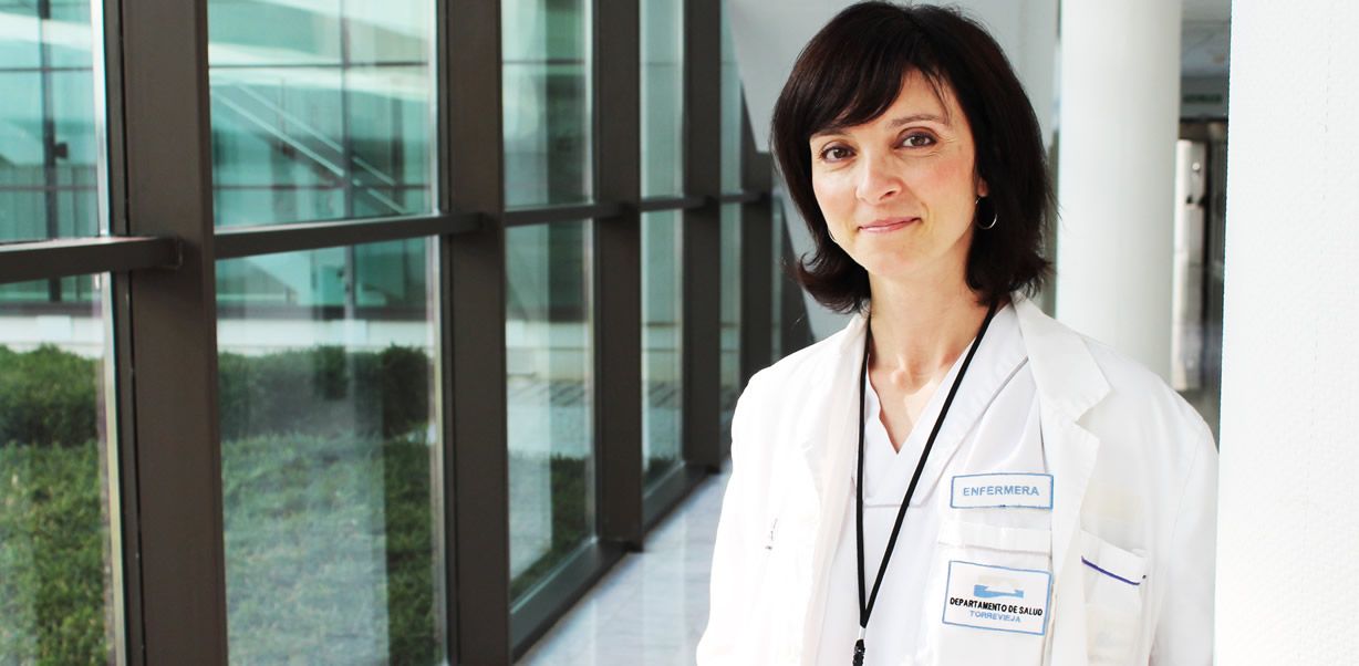 Ana María Navarro, enfermera gestora de casos de pacientes oncológicos