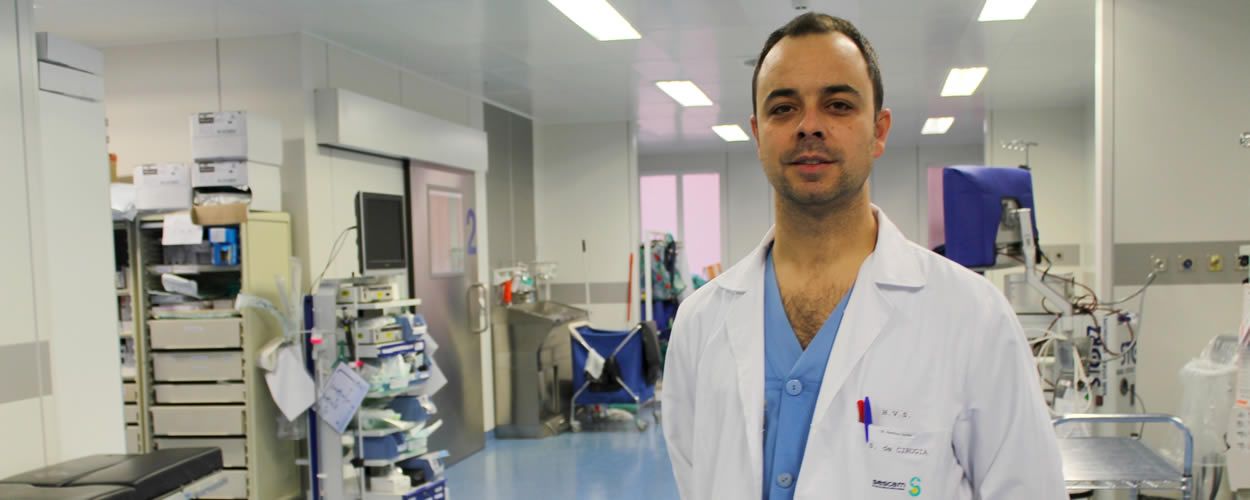 David Martínez Cecilia, cirujano del Complejo Hospitalario de Toledo
