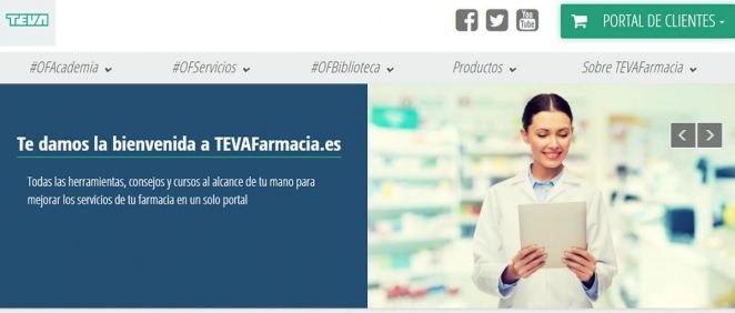 Teva lanza nueva web para la innovación en la oficina de farmacia
