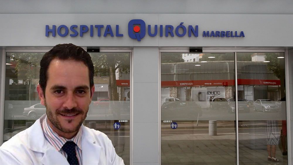 Doctor Rubén Rodríguez Carvajal, jefe del Servicio de Angiología y Cirugía Vascular de los Hospitales Quirónsalud Marbella y Quirónsalud Campo de Gibraltar