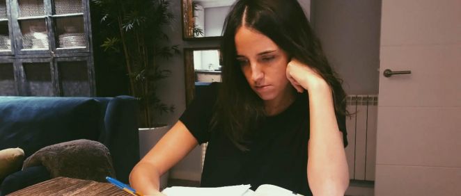 Cristina García Pardo de Santayana, estudiante del MIR, se enfrenta a la última semana antes del examen