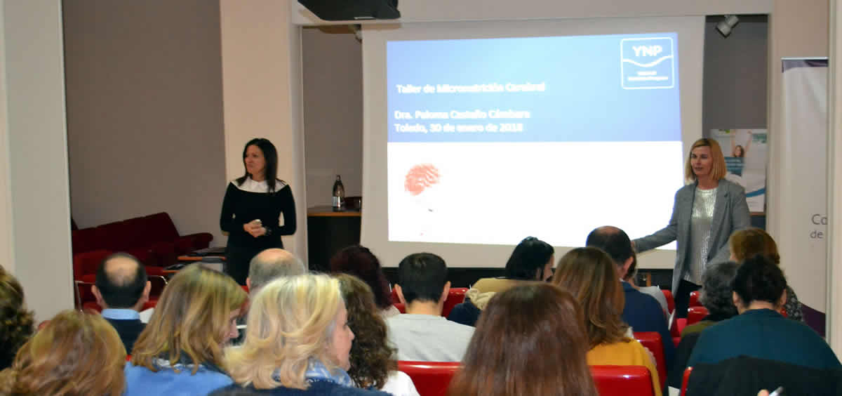 La conferencia se ha impartido durante el tercer curso Atención Farmacéutica, organizado por el Colegio Oficial de Farmacéuticos de Toledo