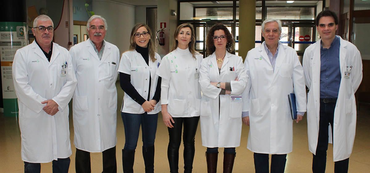 Cirujanos y neurofisiólogos del Complejo Hospitalario Universitario de Albacete, centro dependiente del Servicio de Salud de Castilla La Mancha