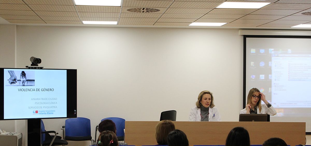 La doctora Sánchez Menam, directora asistencial del Hospital Universitario Infanta Elena