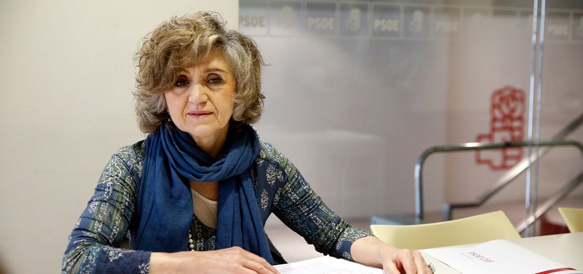 Luisa Carcedo, secretaria de Sanidad del PSOE.