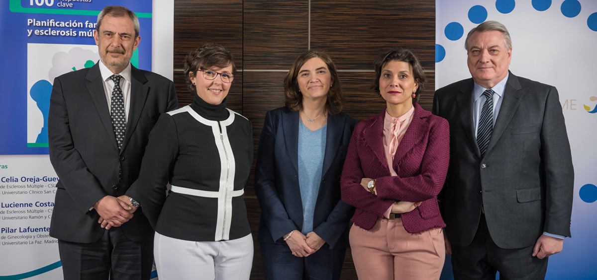 De izqd. a drcha.: Lucienne Costa.Frossard, Celia Oreja Guevara y Pilar Lafuente.