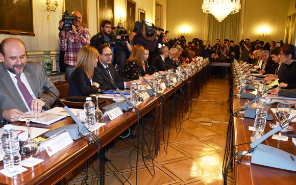 Imagen de la reunión preparatoria de la próxima Conferencia de Presidentes, que se celebrará el 17 de enero. 