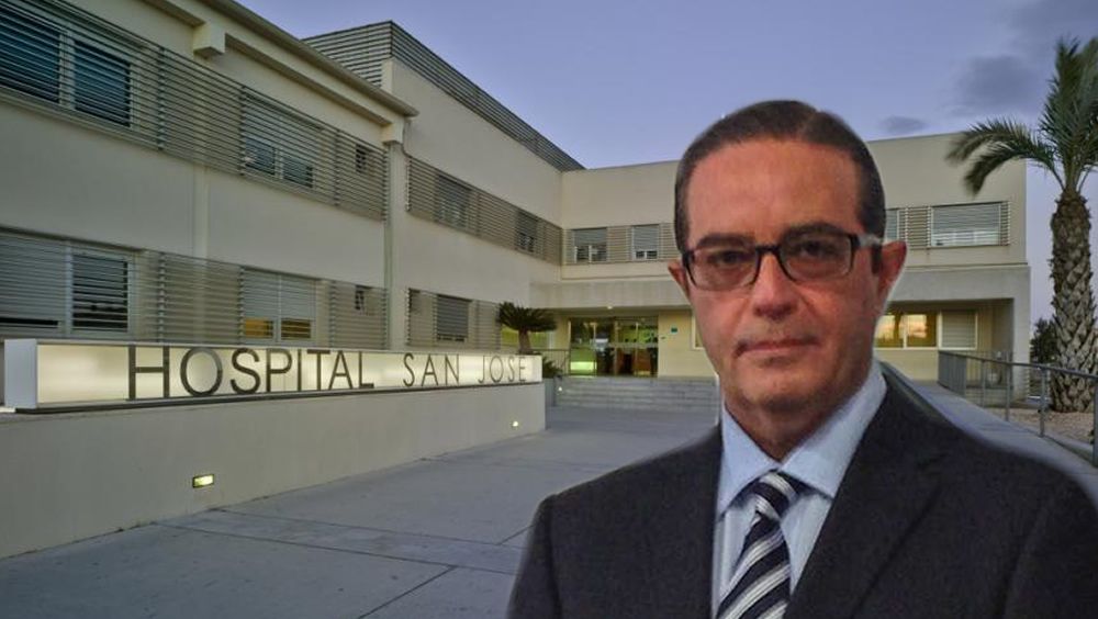 Diego Cazorla, director gerente del Hospital San José
