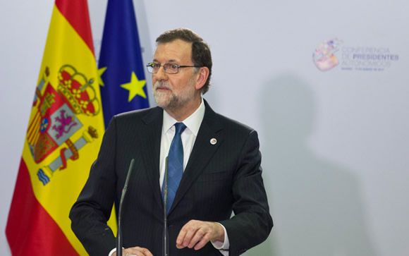 El presidente del Gobierno, Mariano Rajoy, en la rueda de prensa posterior a la cumbre.