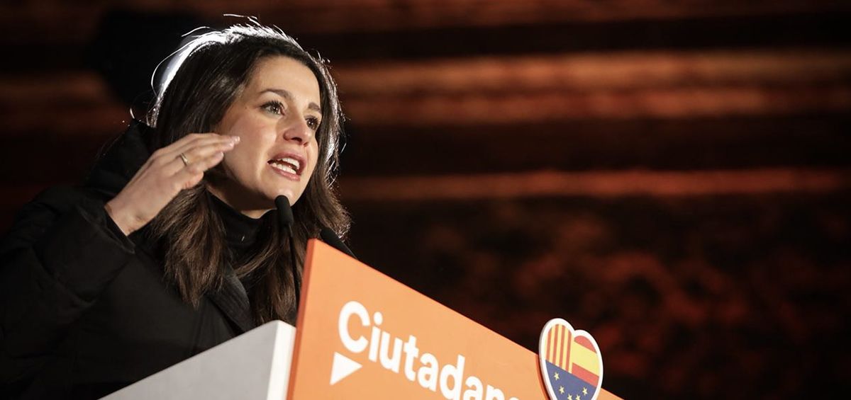 Inés Arrimadas, líder de Ciudadanos en Cataluña.