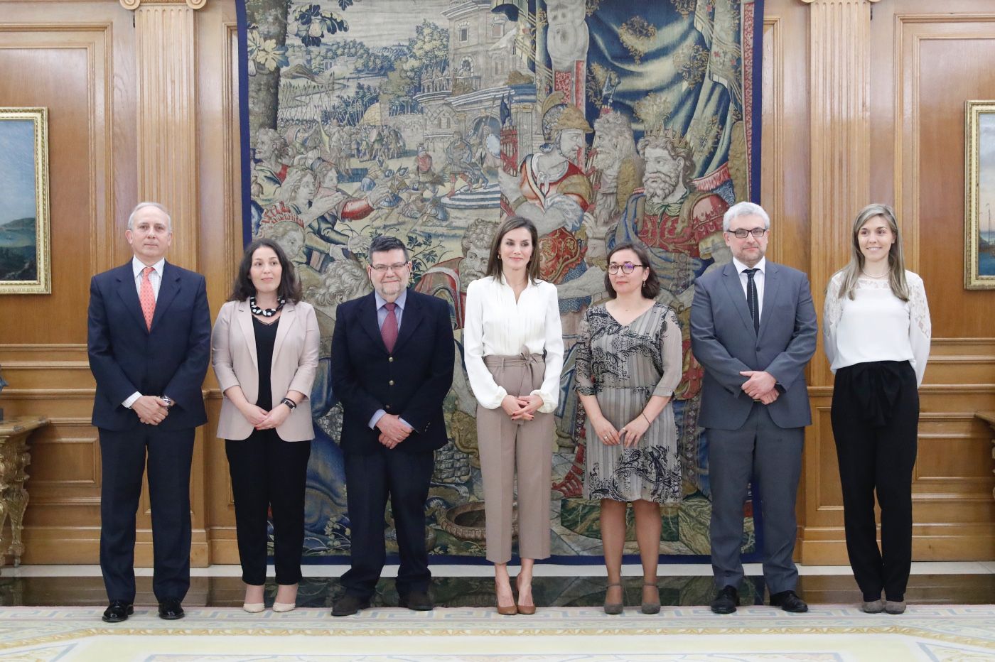 La Reina recibe al Grupo Español de Tumores Huérfanos