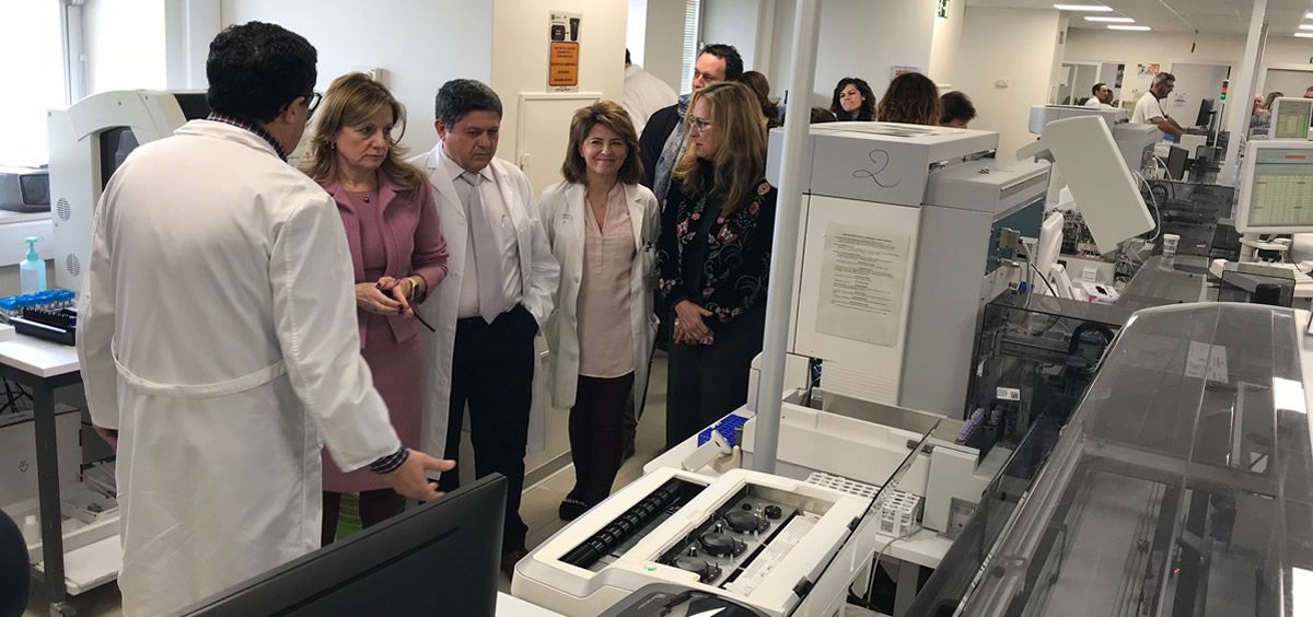 La consejera de Salud, Marina Álvarez, ha visitado las instalaciones del El Área de Gestión Sanitaria Sur en Córdoba