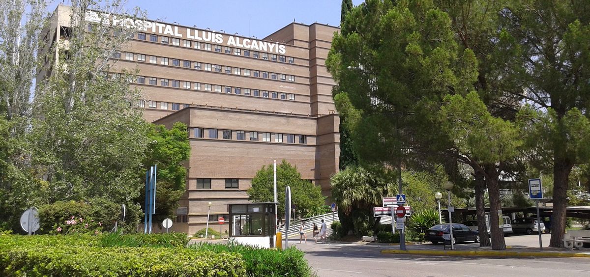 Hospital Lluís Alcanyis de Xátiva, donde iba a ser trasladado el paciente