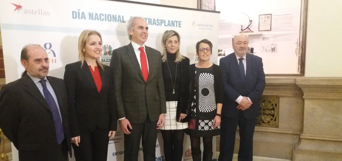 El consejero de Sanidad de la Comunidad de Madrid, Enrique Ruiz Escudero, ha inaugurado el encuentro organizado por asociaciones de trasplantados en la Real Academia Nacional de Medicina