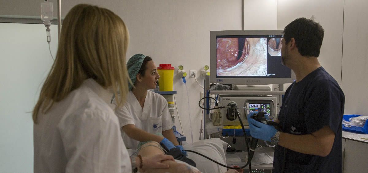 El servicio de endoscopia ha visto aumentados en un 30% sus recursos humanos para atender a los pacientes
