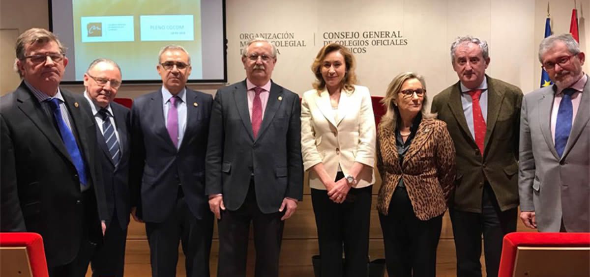 La consejera de Salud de La Rioja, María Martín, ha intervenido ante la Asamblea General de la Organización Médica Colegial de España (OMC)