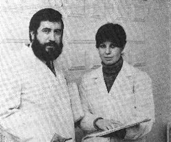 Los doctores Francisco Javier Martínez y María Jesús Clavera en una imagen de Diario 16