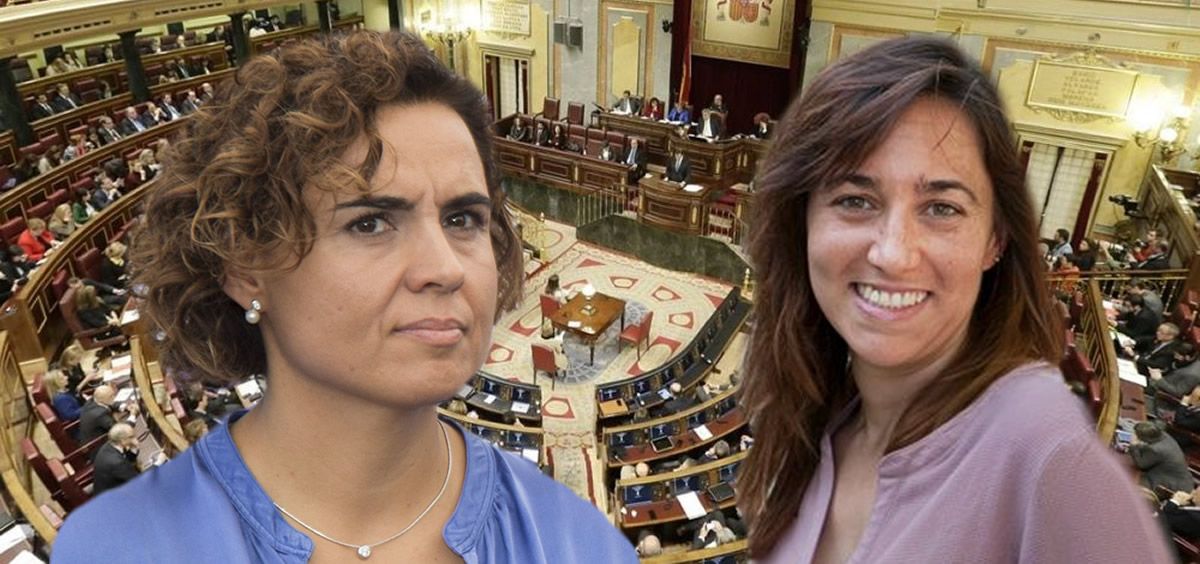 La ministra de Sanidad Dolors Montserrat y la presidenta de apetp Elena Campos Sánchez, que lucha contra las pseudociencias