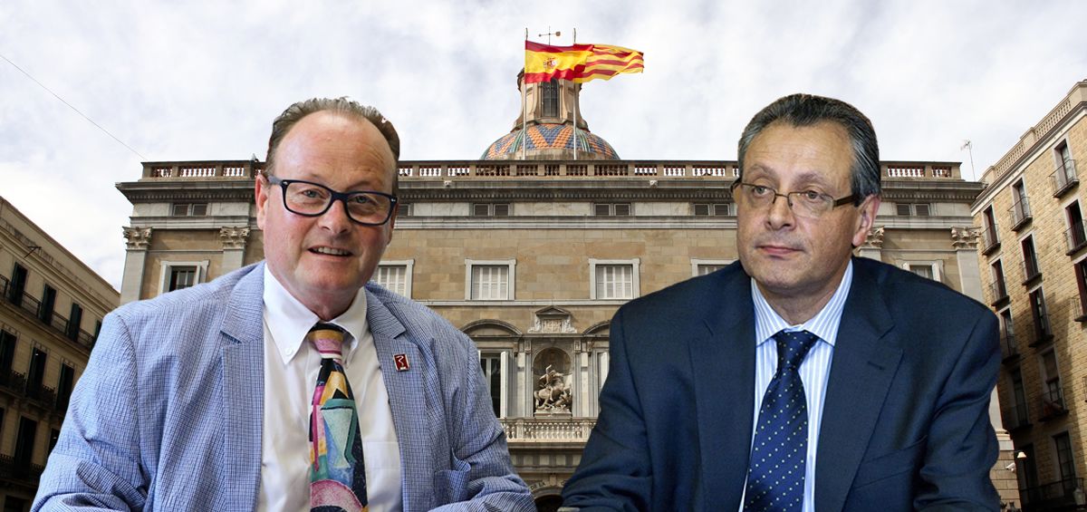 Jordi Cruz, presidente de Metges de Catalunya, y Tomás Toranzo, presidente de CESM.