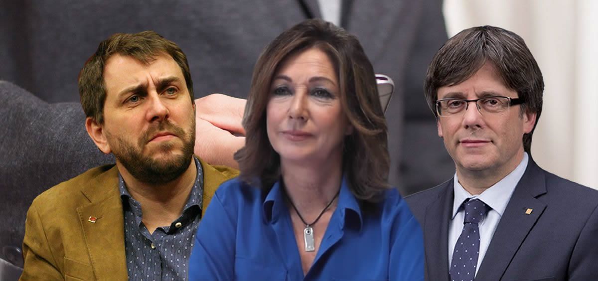 Los abogados de Toni Comín y Carles Puigdemont han informado de la querella interpuesta a Ana Rosa Quintana