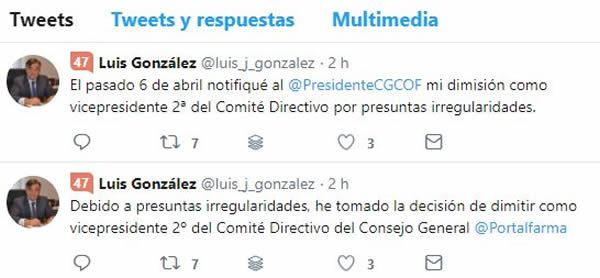 Tweet Luis González