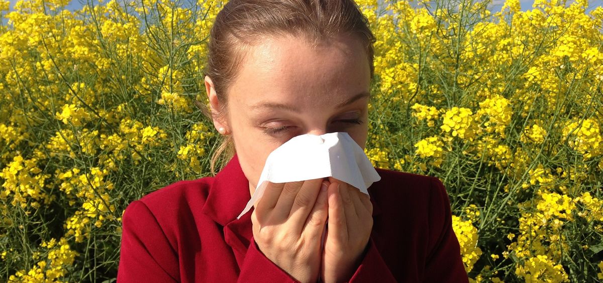 En primavera, un total de ocho millones de personas en España sufren picores de garganta, enrojecimiento de ojos, tos, estornudos o congestión nasal