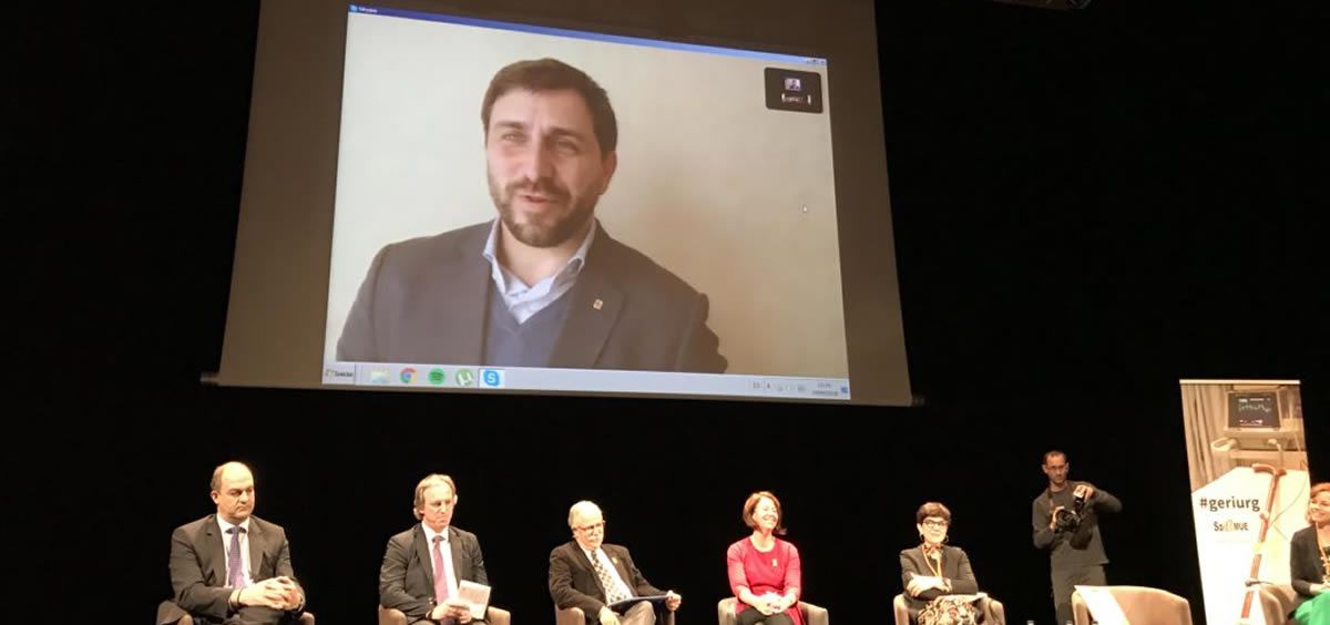 Comín inaugura por videoconferencia el Congreso Catalán de Urgencias y Emergencias