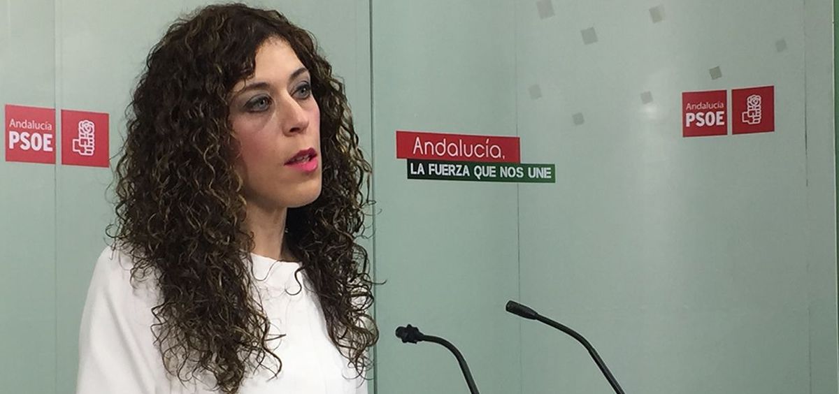 La diputada por el PSOE, Miriam Alconchel