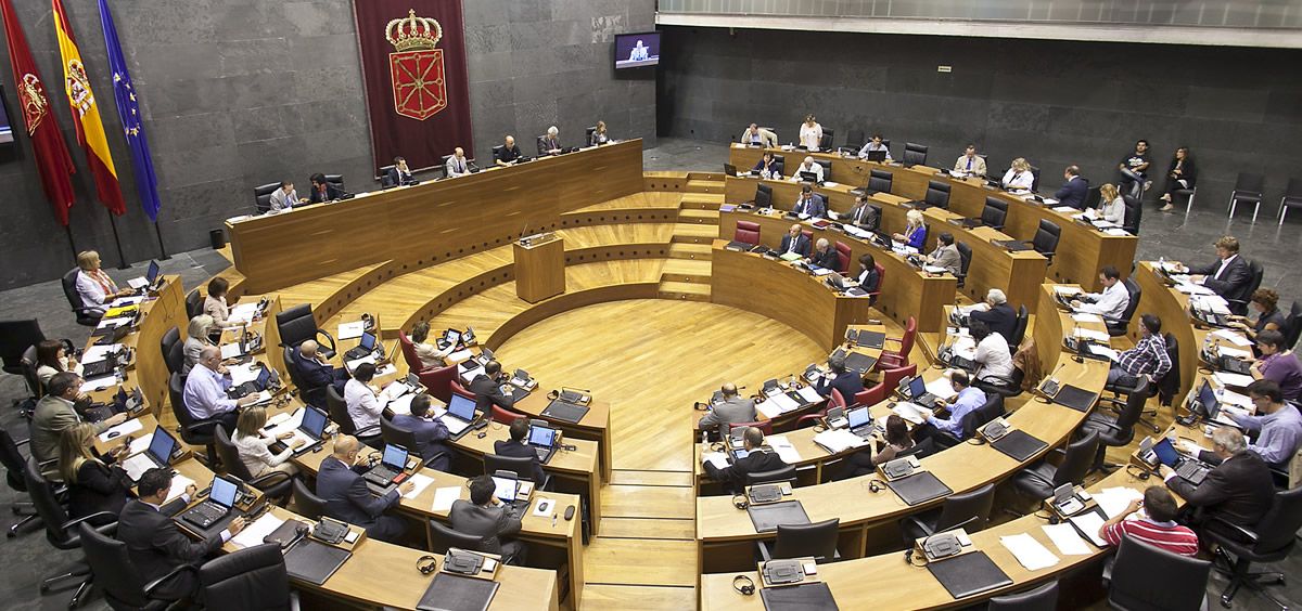 Pleno del Parlamento de Navarra