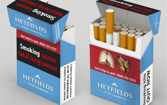 Nuevo diseño obligatorio de los paquetes de tabaco