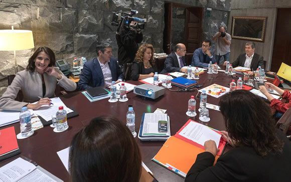 Reunión del Consejo de Gobierno de Canarias.