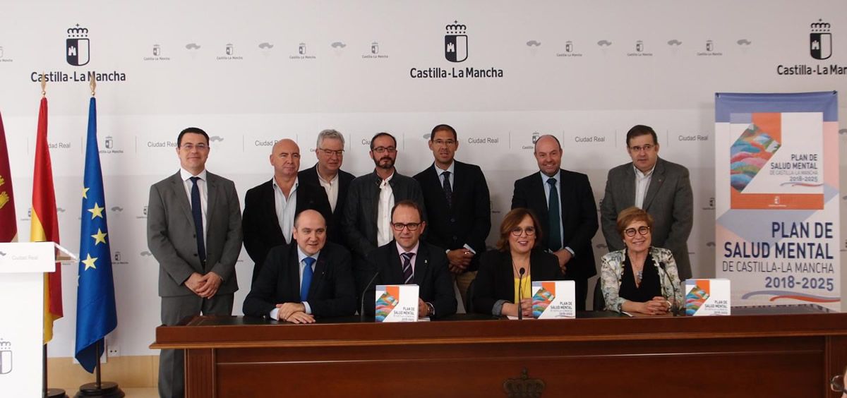 Momento de la presentación del Plan de Salud Mental de Castilla-La Mancha