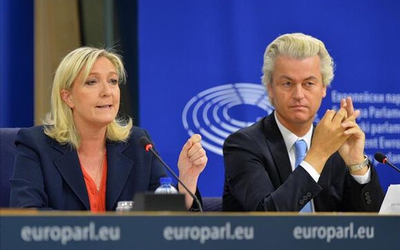 Marine Le Pen y Geert Wilders, líderes de la ultraderecha en Francia y en Holanda, respectivamente