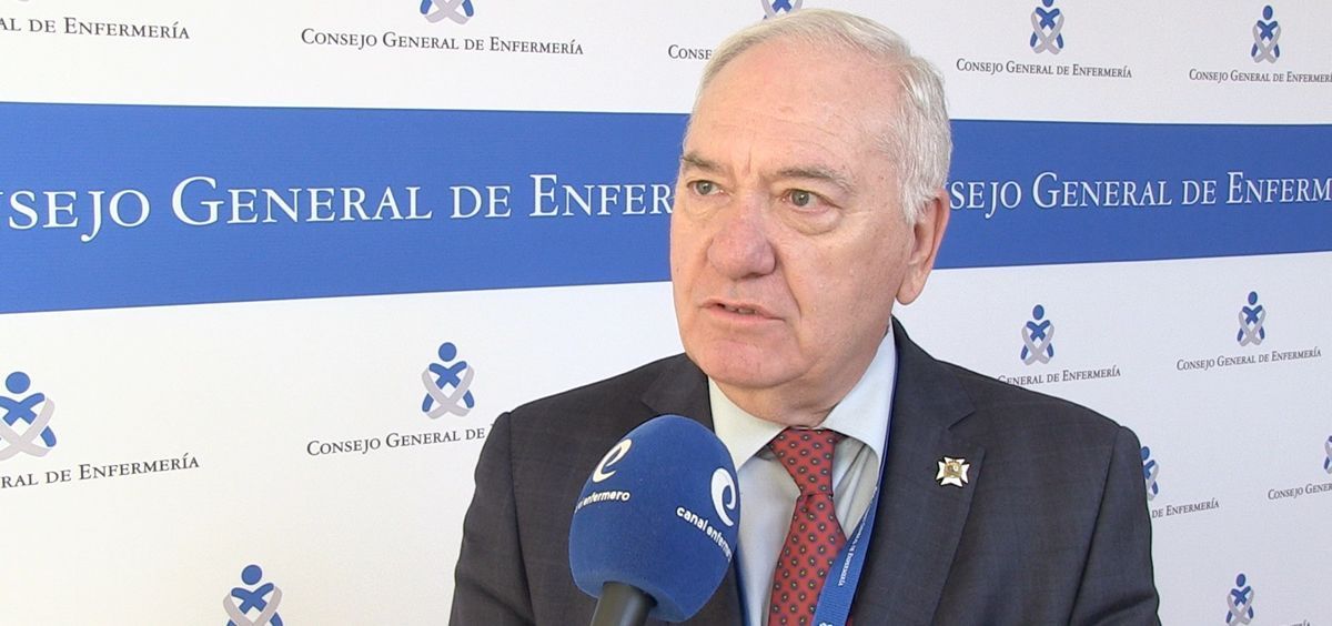 Florentino Pérez Raya, presidente del Consejo General de Enfermería (CGE)