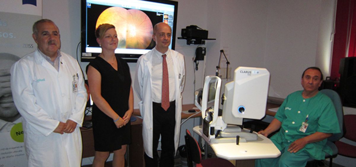 El Servet de Zaragoza se hace con un retinógrafo que capta zonas del ojo que eran inaccesibles