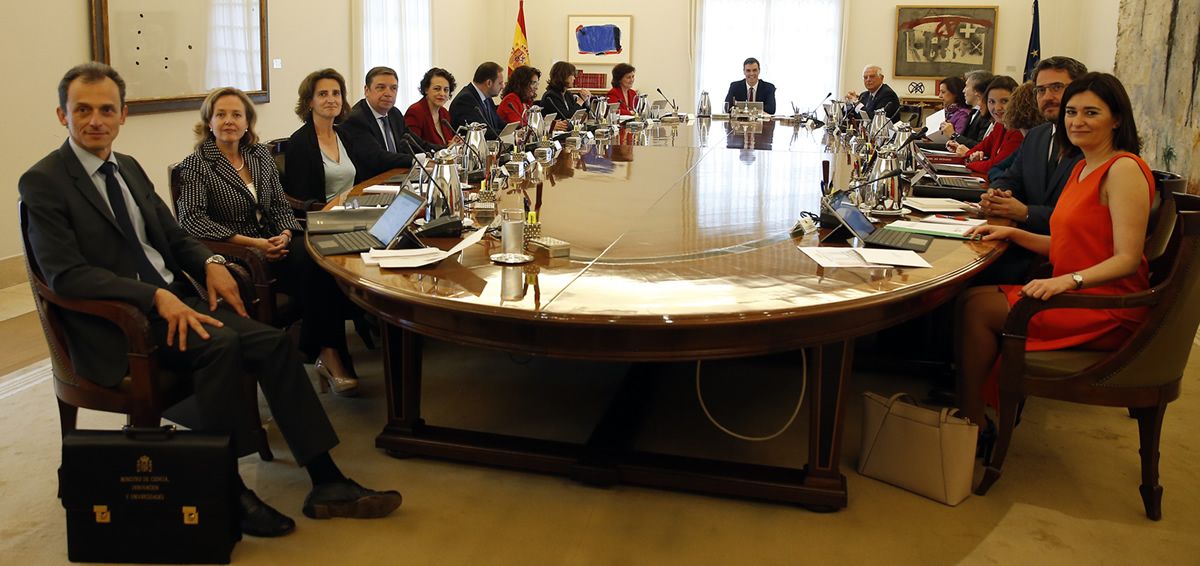 Mesa Consejo Ministras y Ministros