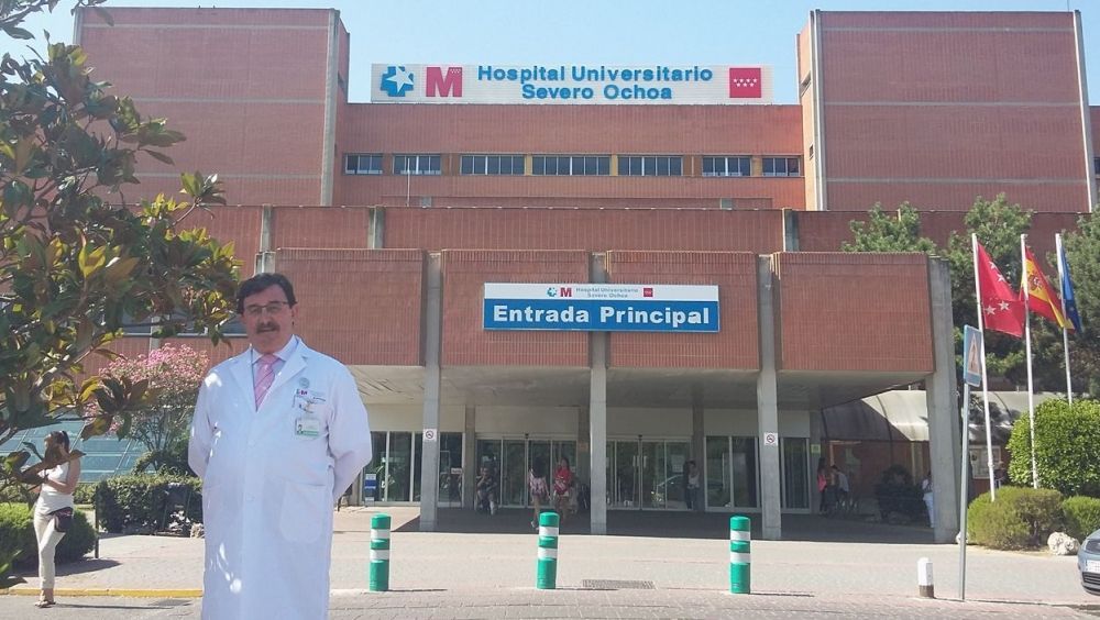 Domingo del Cacho, gerente del Hospital Universitario Severo Ochoa