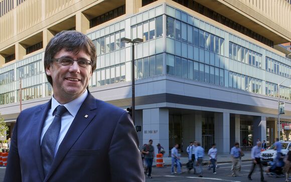 Puigdemont busca apoyo al “procés” en las instituciones tecnológicas de EE.UU.
