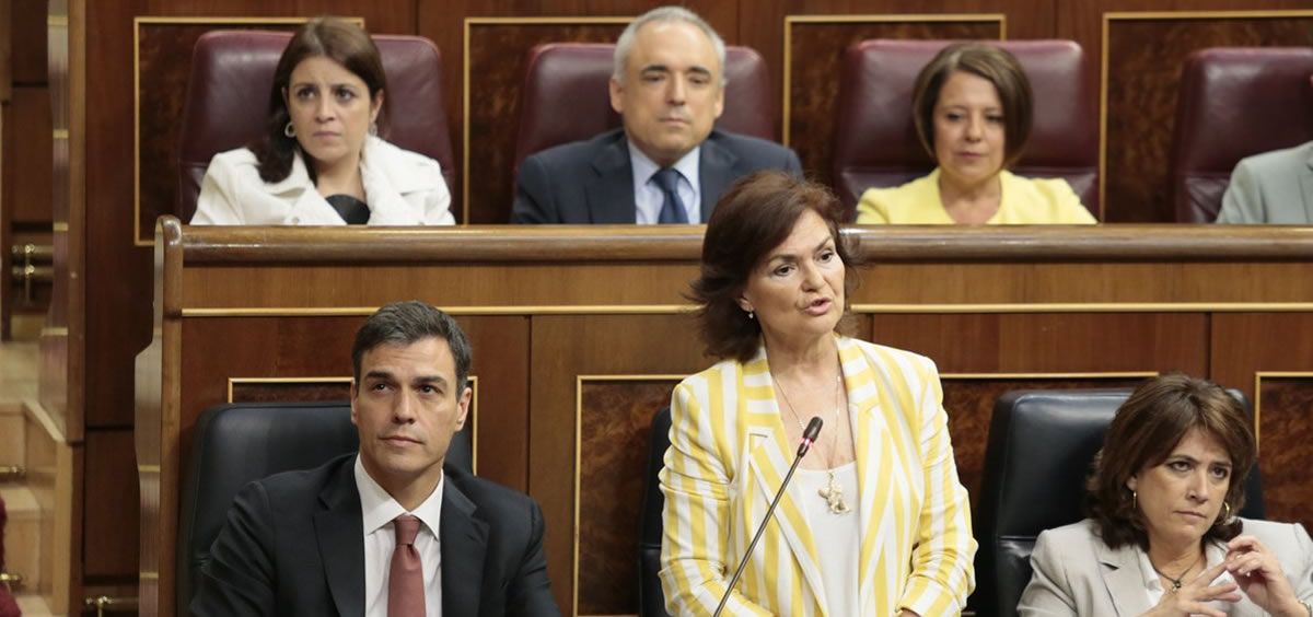 Nuevo desencuentro entre PSOE y Ciudadanos en el Congreso por la gestación subrogada durante la sesión de control al Gobierno.