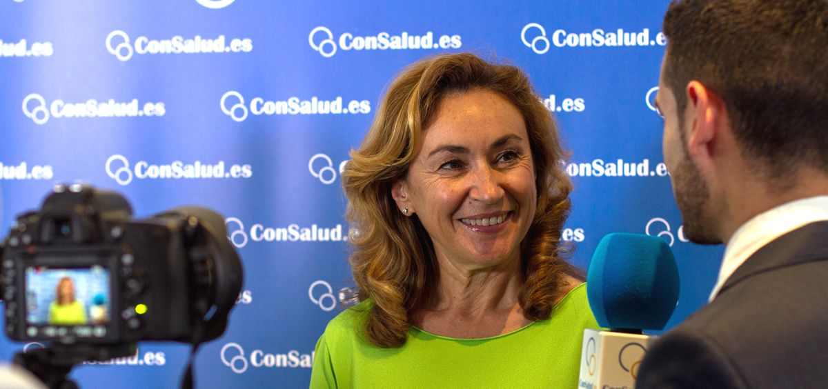 María Martín, consejera de Salud de La Rioja, ha asistido junto a otros consejeros sanitarios a los 'Premios ConSalud 2018' / Foto: Agustín Iglesias.