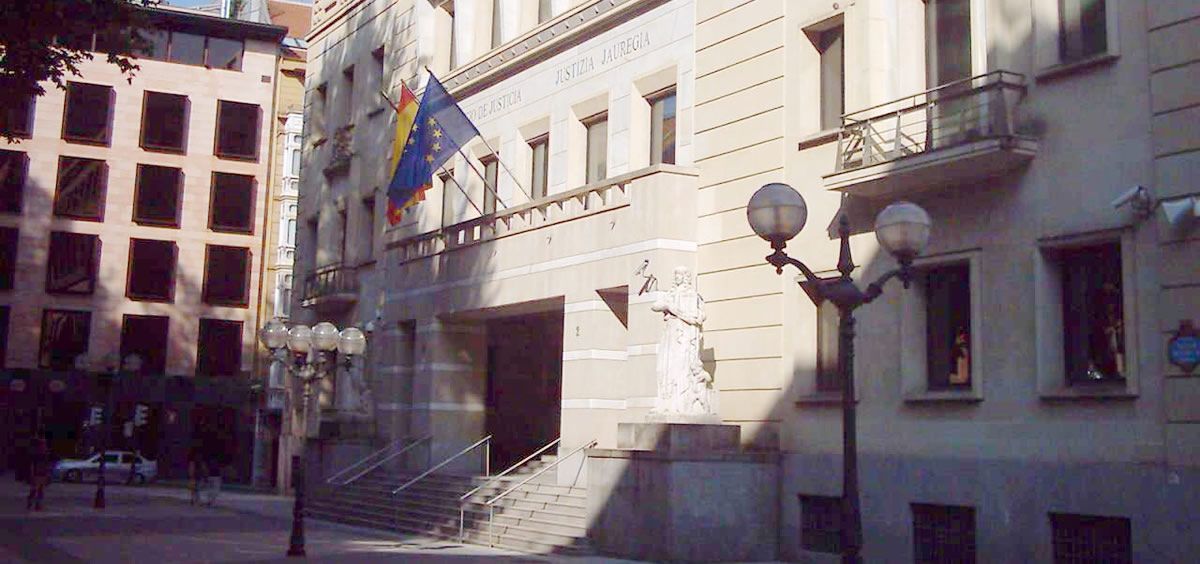 Fachada del Tribunal Superior de Justicia del País Vasco
