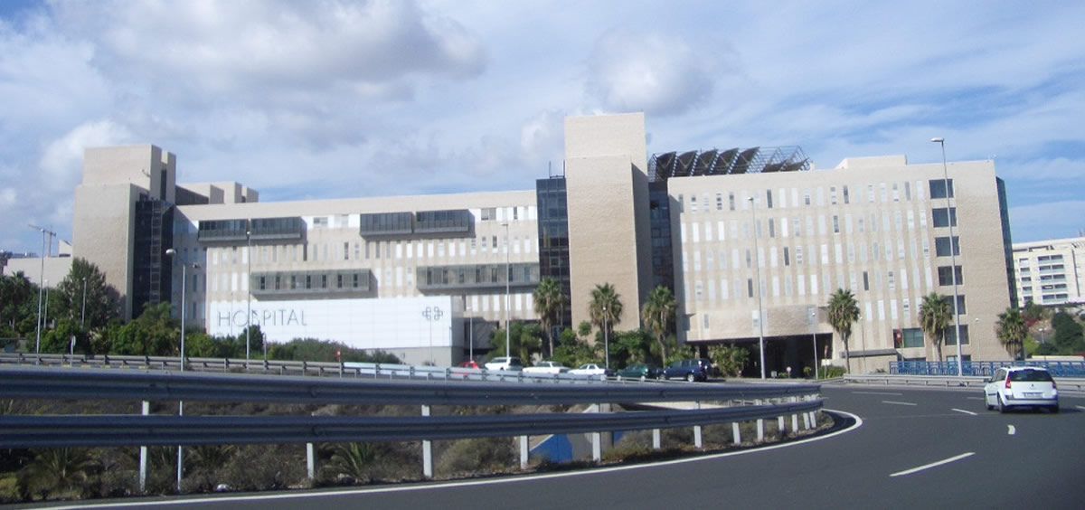 Fachada del Hospital Universitario de Gran Canaria Doctor Negrín