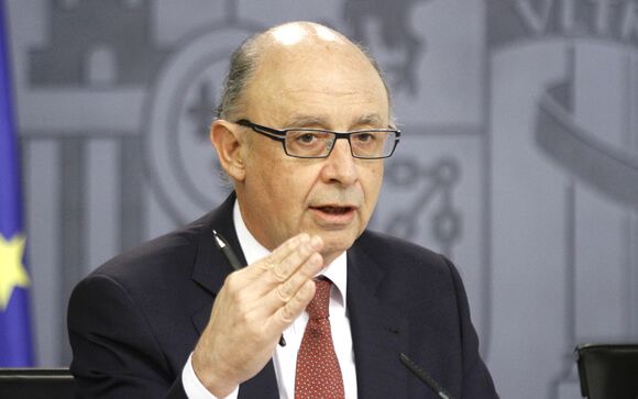 Cristóbal Montoro, ministro de Hacienda y Función Pública.