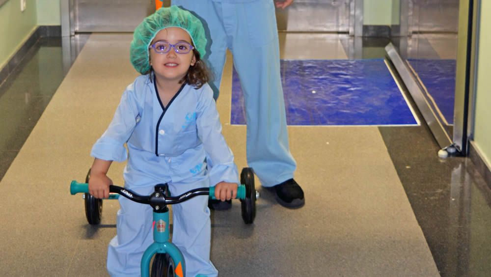 Triciclos para el traslado de niños hospitalizados