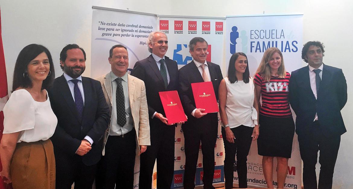 Madrid se alía con la Fundación Dacer para mejorar los cuidados de los pacientes con daño cerebral