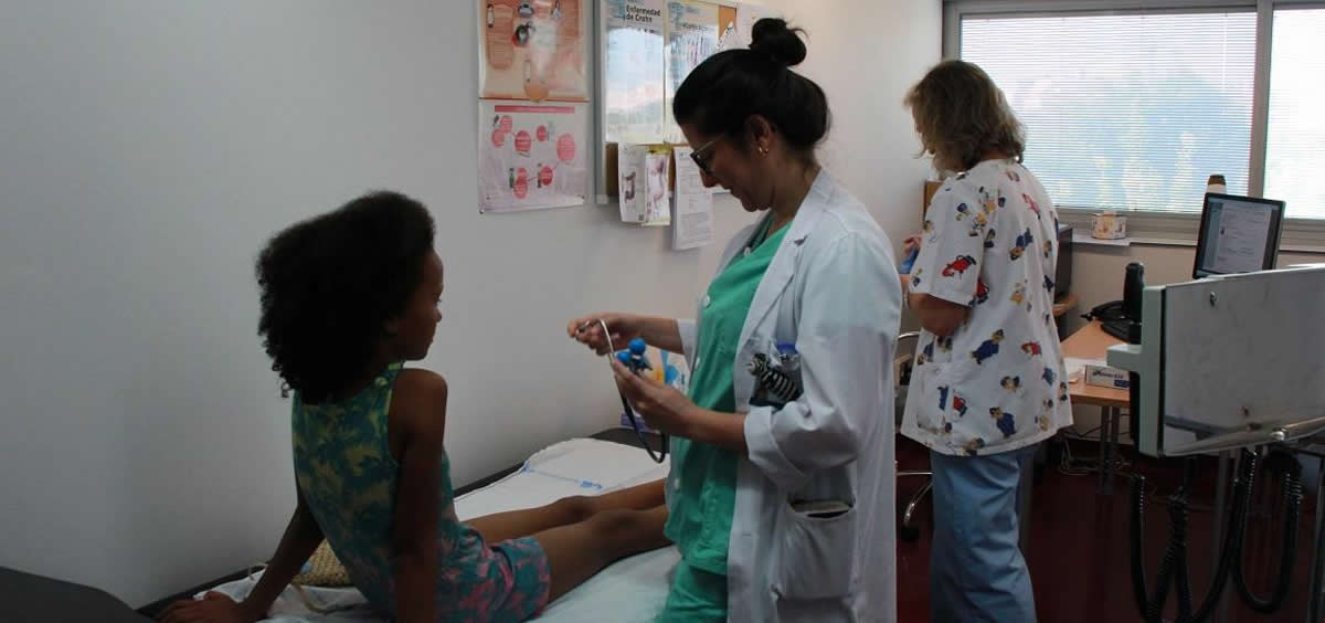 El Hospital de Fuenlabrada evalúa el estado de salud de los niños saharauis de acogida