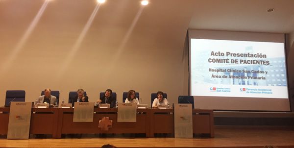 Presentación del Comité de Pacientes del Clínico San Carlos de Madrid