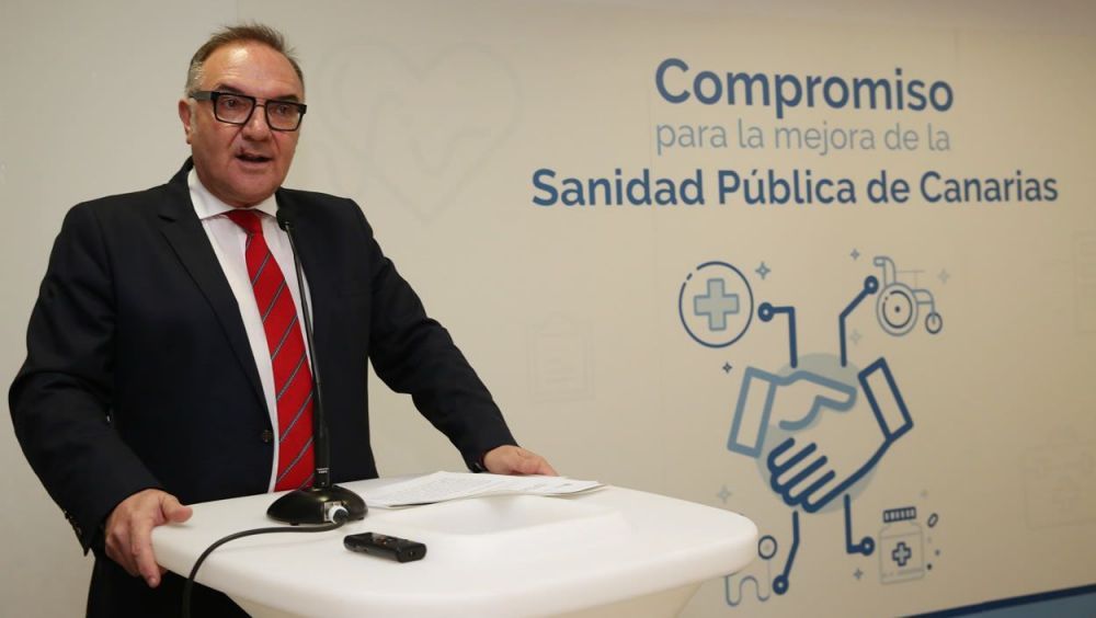 José Manuel Baltar, consejero de Sanidad de Canarias
