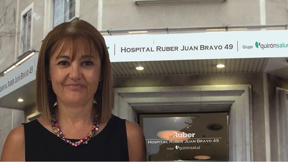 Raquel Neira Zúñiga, gerente del Complejo Hospitalario Ruber Juan Bravo