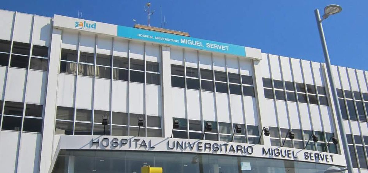 Hospital Miguel Servet de Zaragoza, donde fue atendido el paciente